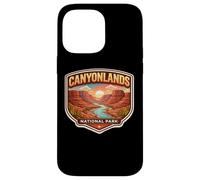 Custodia per iPhone 14 Pro Max Souvenir del Parco Nazionale delle Canyonlands Utah Memorabilia Escursionista