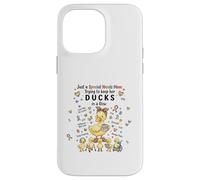 Custodia per iPhone 14 Pro Max Special Needs Mom Autism Caregivers Cute Mama Duck