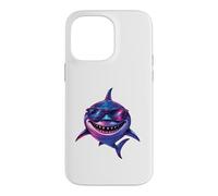 Custodia per iPhone 14 Pro Max Squalo con occhiali da sole - Shark Lover Ocean Marine Biology