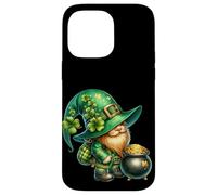 Custodia per iPhone 14 Pro Max St. Pattys Day Love Green Shamrock And Funny Irish Gnomes