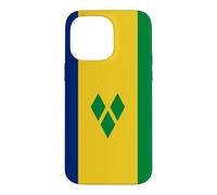 Custodia per iPhone 14 Pro Max St. Vincent and the Grenadines Flag Colors Vincentian