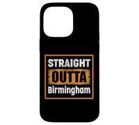 Custodia per iPhone 14 Pro Max Straight Outta Birmingham, Alabama, USA, stile retrò invecchiato