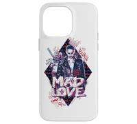 Custodia per iPhone 14 Pro Max Suicide Squad Harley Quinn & Joker Mad Love