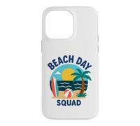 Custodia per iPhone 14 Pro Max Summer Ocean Vacation Funny Beach Day Squad
