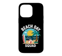 Custodia per iPhone 14 Pro Max Summer Ocean Vacation Funny Beach Day Squad