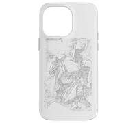 Custodia per iPhone 14 Pro Max Superman Exploding Space Sketch