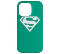 Custodia per iPhone 14 Pro Max Superman Green & White Shield