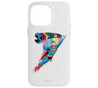Custodia per iPhone 14 Pro Max Superman Pride Rainbow