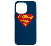 Custodia per iPhone 14 Pro Max Superman Shattered Shield Logo