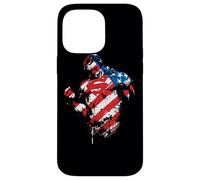 Custodia per iPhone 14 Pro Max Superman The American Way Flag