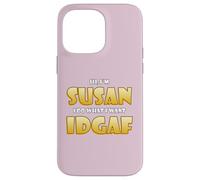 Custodia per iPhone 14 Pro Max Susan Joke IDGAF Meme Cute Halloween Costume For Susans