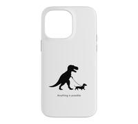 Custodia per iPhone 14 Pro Max T-Rex e Bassotto - Tutto è possibile - Credere