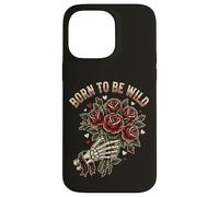 Custodia per iPhone 14 Pro Max Tatuaggio Gotico Di Rose