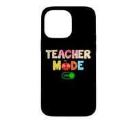 Custodia per iPhone 14 Pro Max Teacher Mode On Teaching Funny School Teachers