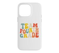 Custodia per iPhone 14 Pro Max Team Fourth Grade Back to School 4th Grade Teacher Boys Kids