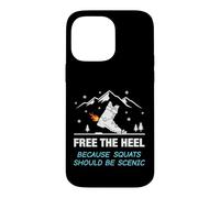 Custodia per iPhone 14 Pro Max Telemark Skiing Squats Should Be Scenic
