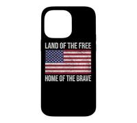 Custodia per iPhone 14 Pro Max TERRA DELLA CASA LIBERA DEL CORAGGIOSO ANTHEM NAZIONALE DELLA BANDIERA