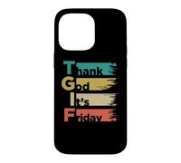 Custodia per iPhone 14 Pro Max TGIF Thank God Its Friday - Giorno feriale Fine settimana