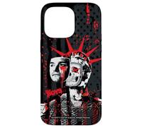 Custodia per iPhone 14 Pro Max The Boys Homelander Statue of Liberty Skull Graffiti TV Show