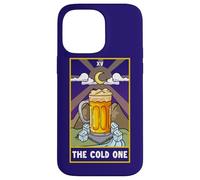 Custodia per iPhone 14 Pro Max The Cold One XV - Food-Inspired Tarot Parody Design