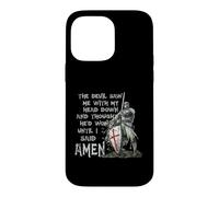 Custodia per iPhone 14 Pro Max The Devil Saw Me With My Head Down Thought He'D Won Knights