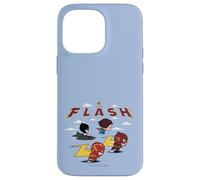 Custodia per iPhone 14 Pro Max The Flash Movie Batman Supergirl Chibi in the Sky