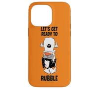 Custodia per iPhone 14 Pro Max The Flintstones Barney Let's Get Ready to Rubble