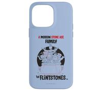 Custodia per iPhone 14 Pro Max The Flintstones Fred Wilma Modern Stone Age Car