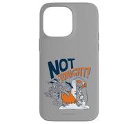 Custodia per iPhone 14 Pro Max The Flintstones Fred Wilma Not Tonight
