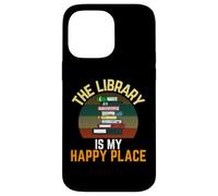 Custodia per iPhone 14 Pro Max The Library Is My Happy Place - Lettore vintage per bibliotecari retrò