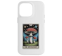 Custodia per iPhone 14 Pro Max The Mycologist Tarot Card Cottagecore Foraging Fungo