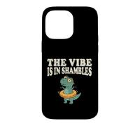 Custodia per iPhone 14 Pro Max The Vibe is in Shambles Dinosaur Mental Health Awareness