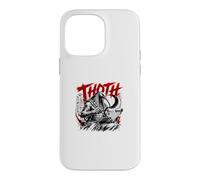 Custodia per iPhone 14 Pro Max Thoth egiziano Dio Saggezza Scrivere geroglifici