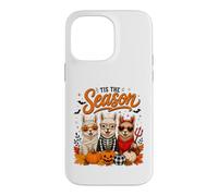 Custodia per iPhone 14 Pro Max Tis The Season Halloween Llama Pumpkin Costume