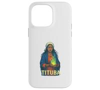 Custodia per iPhone 14 Pro Max Tituba Salem, leggenda popolare del processo alle streghe, design inquietante