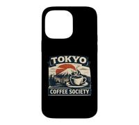 Custodia per iPhone 14 Pro Max Tokyo Coffee Club Amante del caffè giapponese Caffè retrò