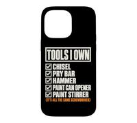 Custodia per iPhone 14 Pro Max Tools I Own Funny Screwdriver Woodworker DIY Handyman List