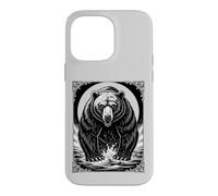 Custodia per iPhone 14 Pro Max Torngarsuk Bear Spirito del profondo Nord