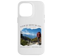 Custodia per iPhone 14 Pro Max Tour Du Mont Blanc Grandi escursioni d'Europa Escursioni Donna Uomo