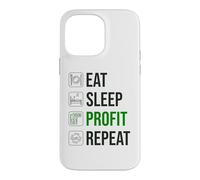 Custodia per iPhone 14 Pro Max Trader di criptovalute - Mangia ripetizione profitto sonno