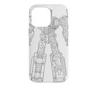Custodia per iPhone 14 Pro Max Transformers Technical Drawing