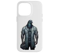 Custodia per iPhone 14 Pro Max Tuff Pigeon Doctor Viral Meme