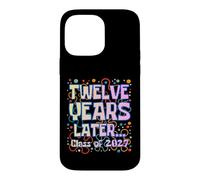 Custodia per iPhone 14 Pro Max Twelve Years Later Class of 2027 Senior Graduation Funny