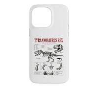 Custodia per iPhone 14 Pro Max Tyrannosaurus Rex Fossil Guide Museo Anatomia Arte