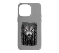 Custodia per iPhone 14 Pro Max Ufficiale Spiral Forest Wolf Gothic Fantasy