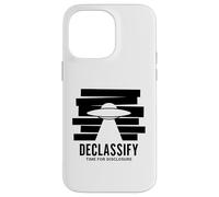 Custodia per iPhone 14 Pro Max UFO Declassificare Verità Alieni Documenti Segreti Censura