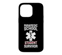 Custodia per iPhone 14 Pro Max Umorismo EMS per studenti sopravvissuti della scuola paramedica