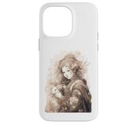 Custodia per iPhone 14 Pro Max Una donna che indossa un kimono tradizionale giapponese che sogna sogni diurni leggeri e fragili