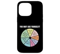 Custodia per iPhone 14 Pro Max Una volta in una vita grafico a torta divertente regalo matematico