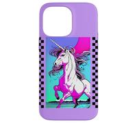 Custodia per iPhone 14 Pro Max Unicorno surf retrò anni '90